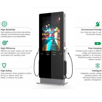 3단계 자동차 EVSE EV 충전기 LED 레벨 2 CCS 전기 자동차 충전기