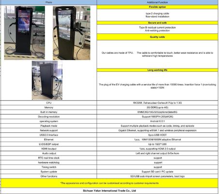 3단계 자동차 EVSE EV 충전기 LED 레벨 2 CCS 전기 자동차 충전기